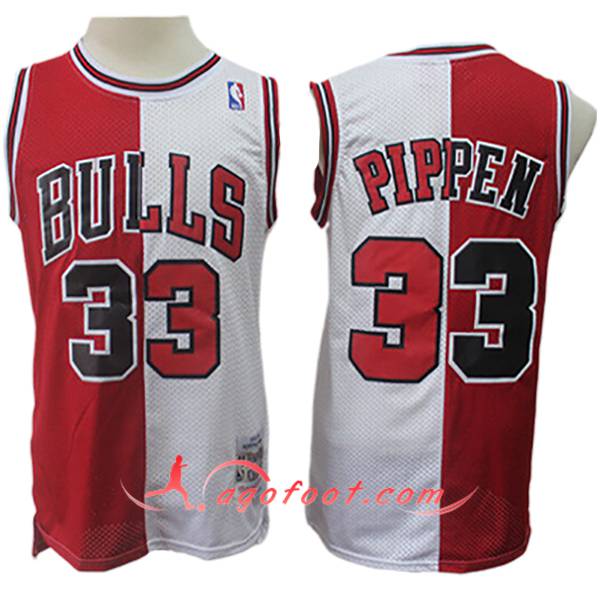 Maillot Chicago Bulls (PIPPEN #33) 2024/25 Rouge/Blanc/Noir