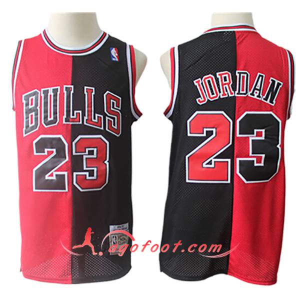 Maillot Chicago Bulls (JORDAN #23) 2024/25 Noir/Rouge -07