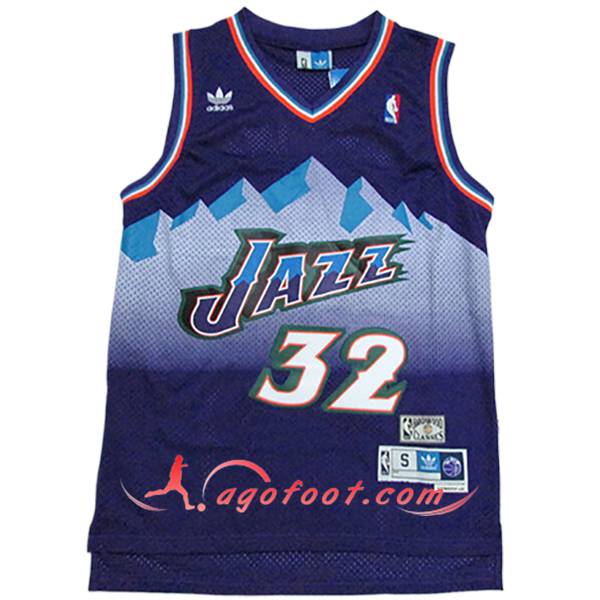 Maillot Utah Jazz (MALONE #32) 2024/25 Pourpre/Blanc