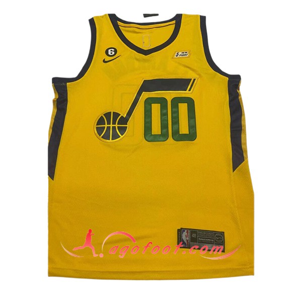 Maillot Utah Jazz (CLARKSON #00) 2024/25 Jaune