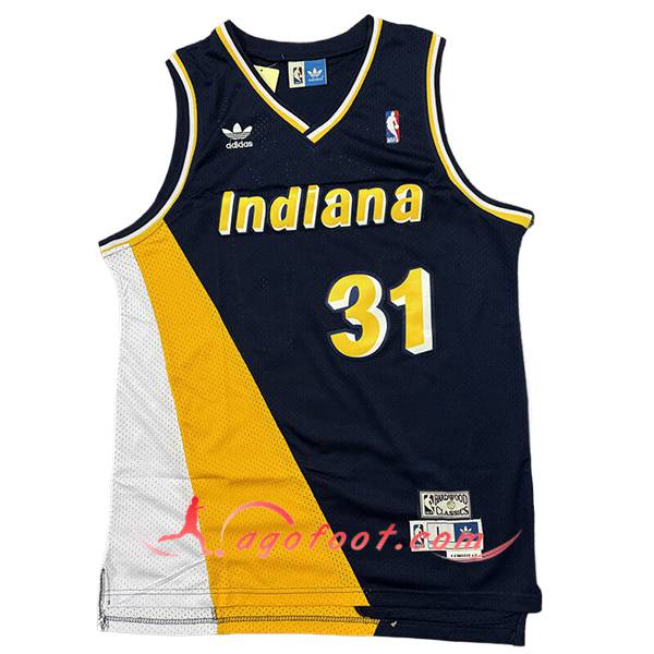 Maillot Indiana Pacers (MILLER #31) 2024/25 Bleu/Jaune/Blanc