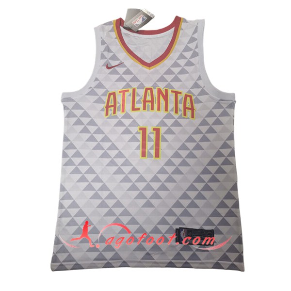 Maillot Atlanta Hawks (YOUNG #11) 2024/25 Blanc