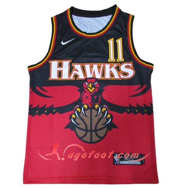 Maillot Atlanta Hawks (YOUNG #11) 2024/25 Rouge/Noir