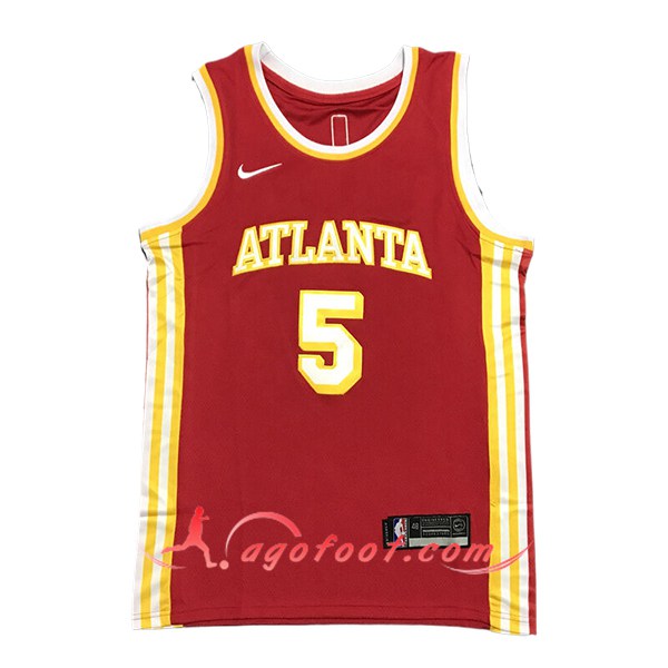 Maillot Atlanta Hawks (MURRAY #5) 2024/25 Rouge/Jaune