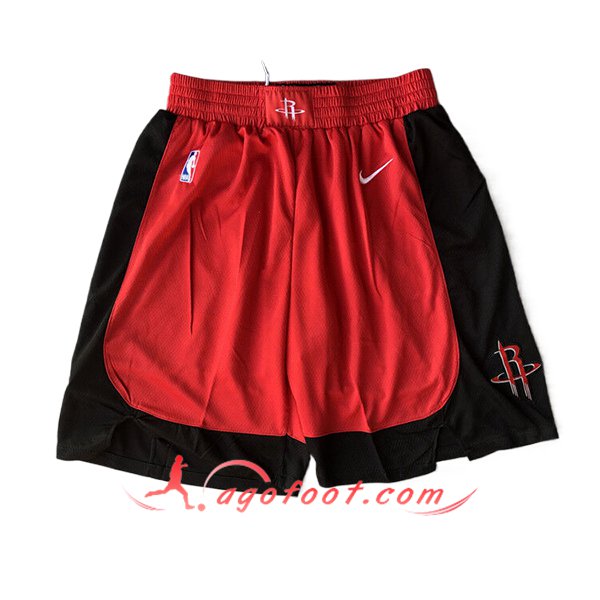 Shorts NBA Houston Rockets 2024/25 Rouge/Noir