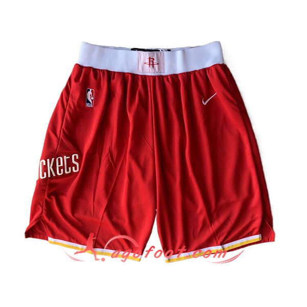 Shorts NBA Houston Rockets 2024/25 Rouge