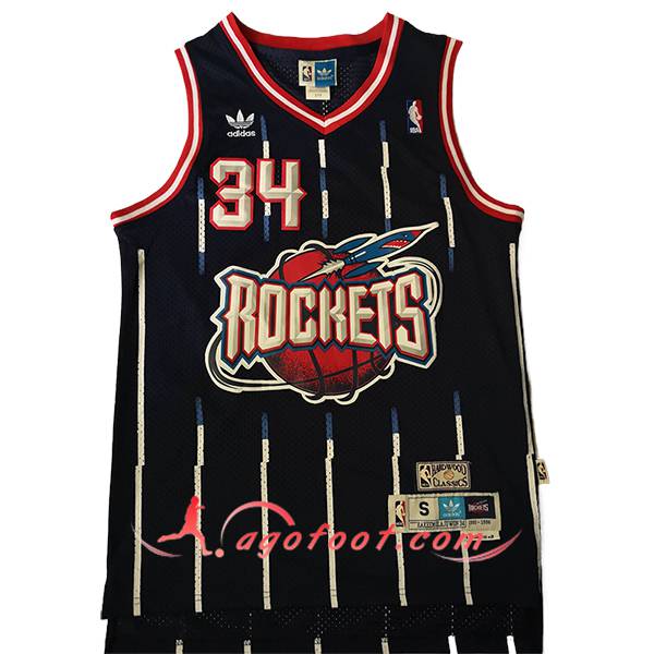 Maillot Houston Rockets (OLAJUWON #34) 2024/25 Noir