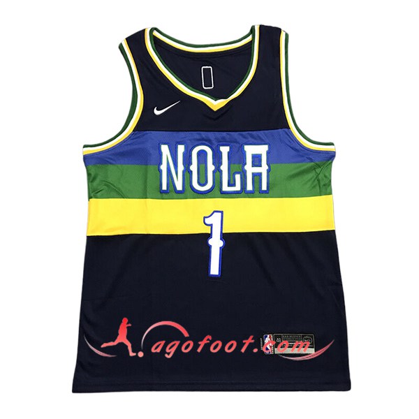 Maillot San New Orleans Pelicans (WILLIAMSON #1) 2024/25 Noir