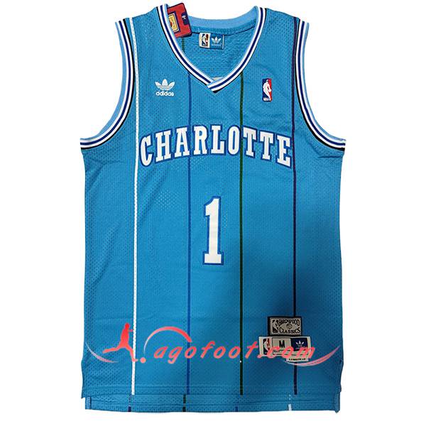 Maillot Charlotte Hornets (BOGUES #1) 2024/25 Bleu