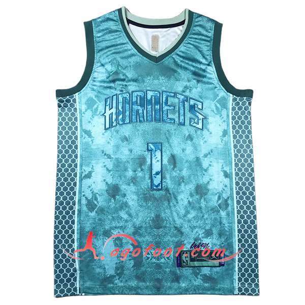 Maillot Charlotte Hornets (BALL #1) 2024/25 Vert