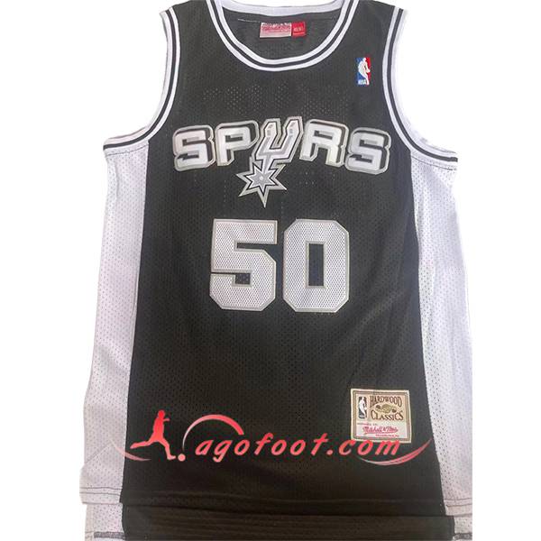 Maillot San Antonio Spurs (ROBINSON #50) 2024/25 Noir/Blanc