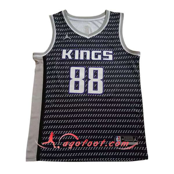Maillot Sacramento Kings (QUETA #88) 2024/25 Noir/Gris
