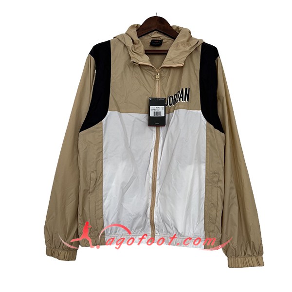 Coupe-Vent Jordan Brun/Blanc/Noir 2024/2025