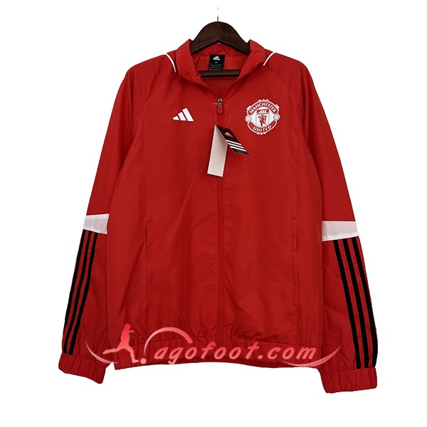 Coupe-Vent Manchester United Rouge 2024/2025