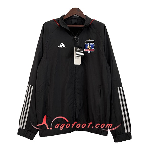 Coupe-Vent Colo-Colo Noir 2024/2025