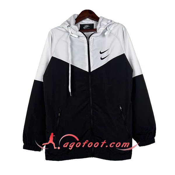 Coupe-Vent Nike Noir/Blanc 2024/2025 -03