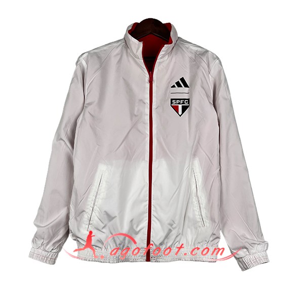 Coupe-Vent Sao Paulo FC Blanc 2024/2025