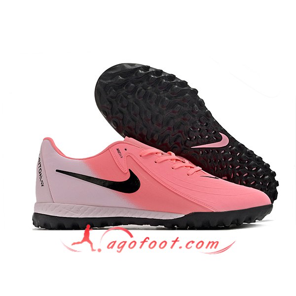 Nike Chaussures de Foot Phantom GX II ACAD LV8 TF Rose/Noir