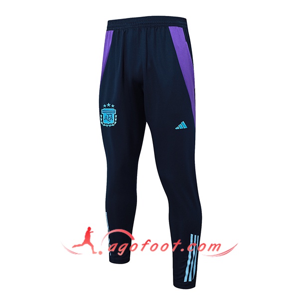 Pantalon Foot Argentin Noir/Bleu/Pourpre 2024/2025