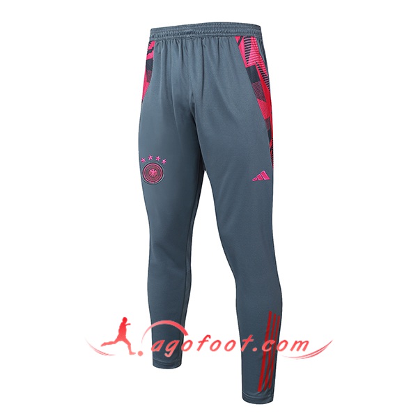 Pantalon Foot Allemagne Gris/Rose 2024/2025
