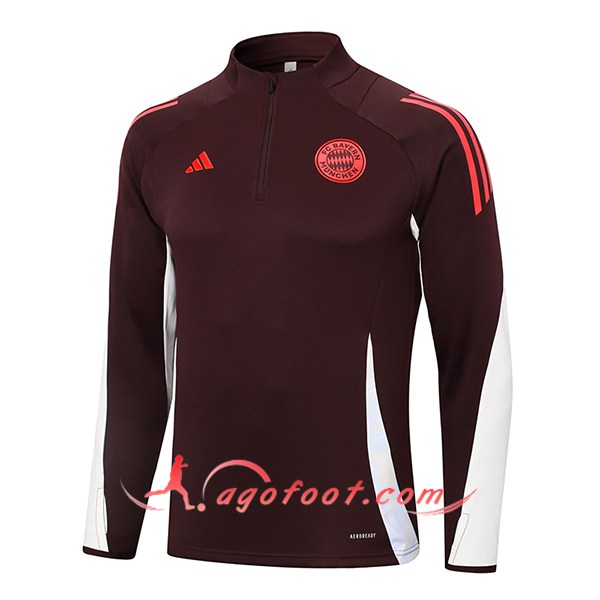 Sweatshirt Training Bayern Munich Pourpre/Rouge 2024/2025