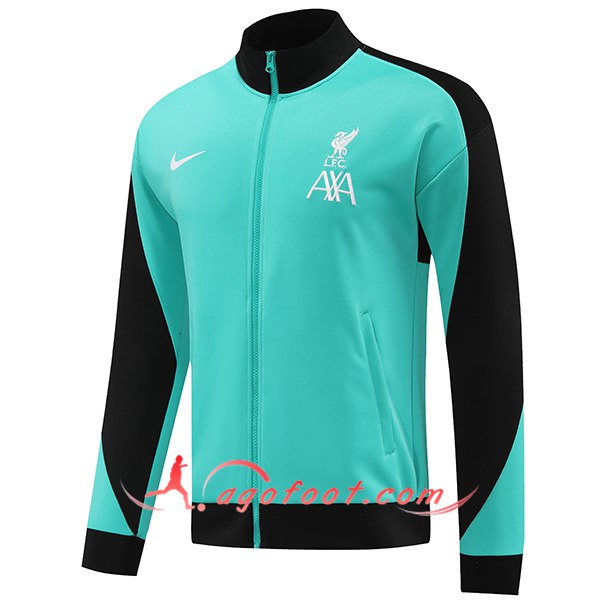 Veste Foot FC Liverpool Vert/Noir 2024/2025