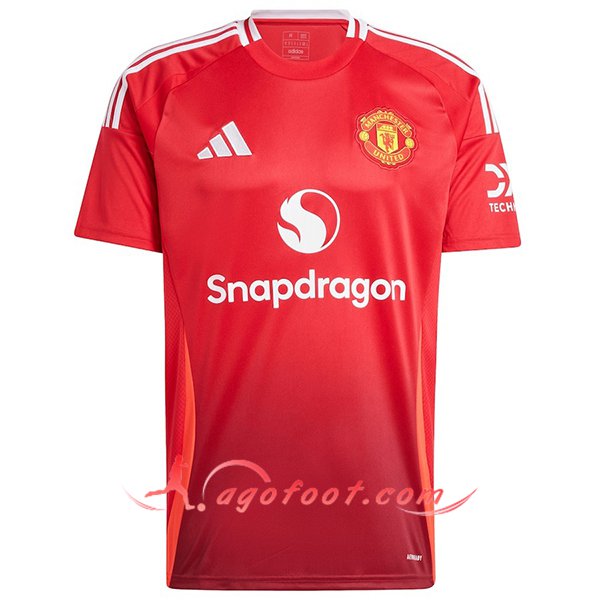 Nouveau Maillot de Foot Manchester United Domicile 2024/2025