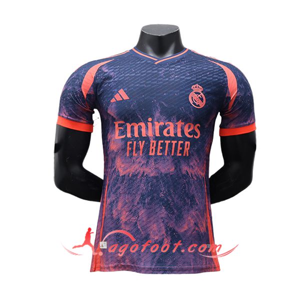Maillot de Foot Real Madrid Special Edition Bleu Marine 2024/2025 -02