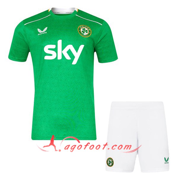 Nouveau Maillot de Foot Irlande Enfant Domicile 2024/2025