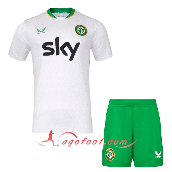 Nouveau Maillot de Foot Irlande Enfant Exterieur 2024/2025