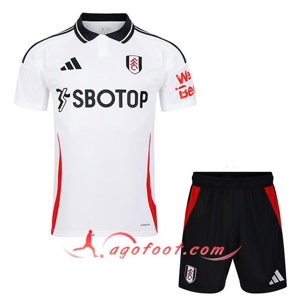 Nouveau Maillot de Foot Fulham Enfant Domicile 2024/2025