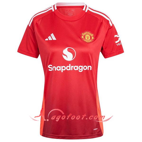 Maillot de Foot Manchester United Femme Domicile 2024/2025