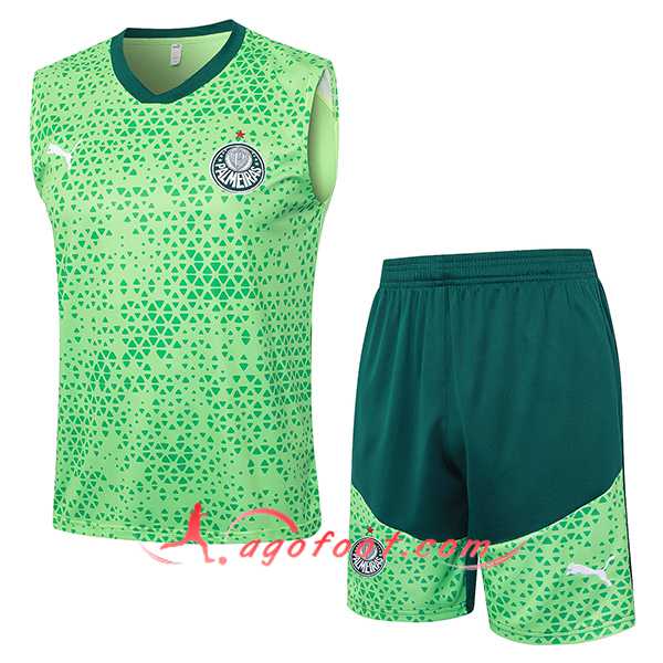 Ensemble Training Debardeur Palmeiras Vert 2024/2025 -03