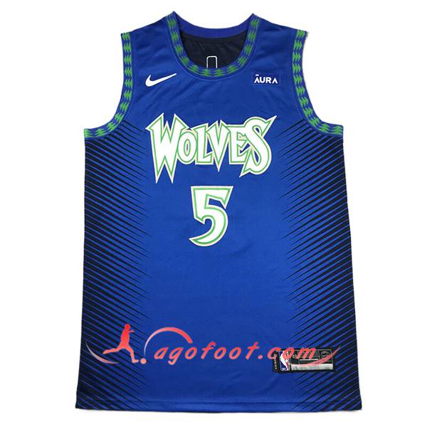 Maillot Minnesota Timberwolves (EDWARDS #5) 2024/25 Bleu/Vert