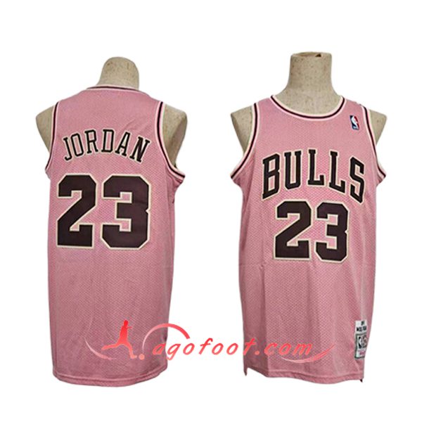 Maillot Chicago Bulls (JORDAN #23) 2024/25 Rose/Noir