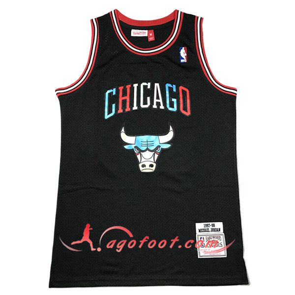 Maillot Chicago Bulls (JORDAN #23) 2024/25 Noir -04