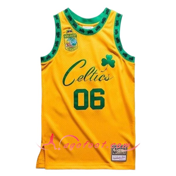 Maillot Boston Celtics (BODEGA #06) 2024/25 Jaune/Vert