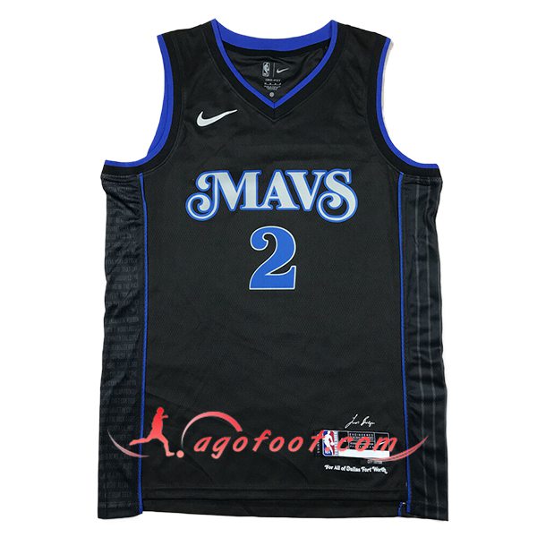 Maillot Dallas Mavericks (LIVELY II #2) 2024/25 Noir/Bleu