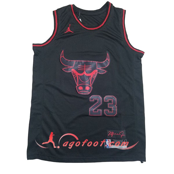 Maillot Chicago Bulls (JORDAN #23) 2024/25 Noir/Rouge -06