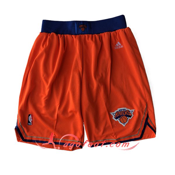 Shorts NBA New York Knicks 2024/25 Orange -02