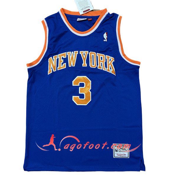 Maillot New York Knicks (STARKS #3) 2024/25 Bleu/Jaune