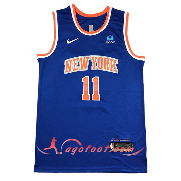 Maillot New York Knicks (BRUNSON #11) 2024/25 Bleu/Orange