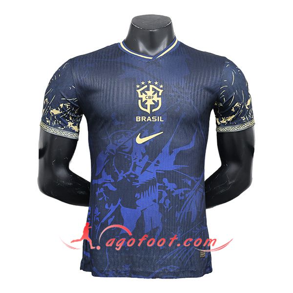 Maillot Equipe Foot Bresil Special Edition Bleu Marine 2024/2025