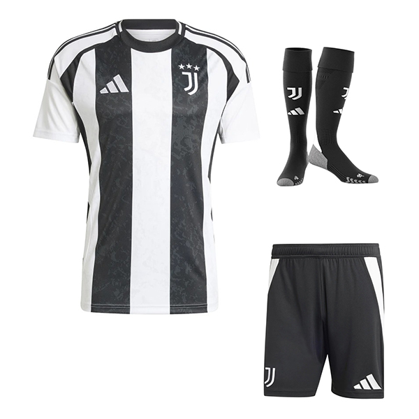 Ensemble Maillot Juventus Domicile (Short + Chaussettes) 2024/2025