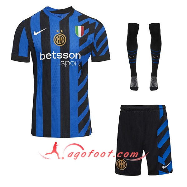 Ensemble Maillot Inter Milan Domicile (Short + Chaussettes) 2024/2025