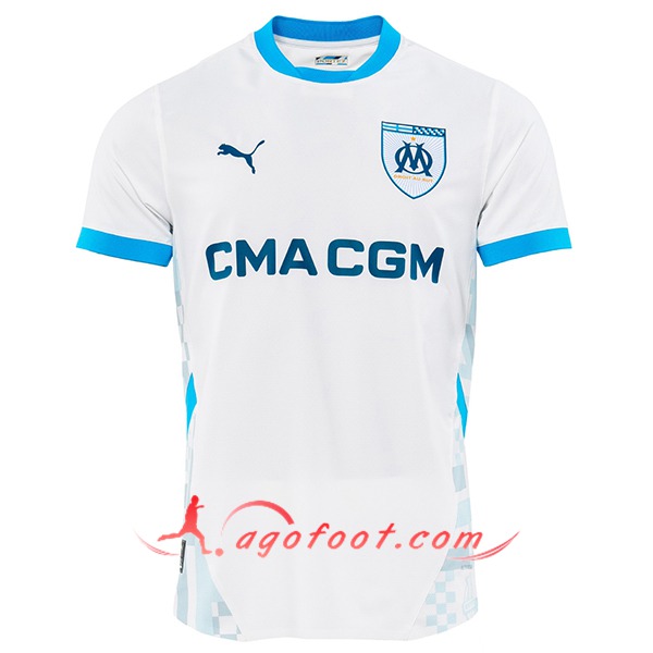Nouveau Maillot de Foot Marseille OM Domicile 2024/2025