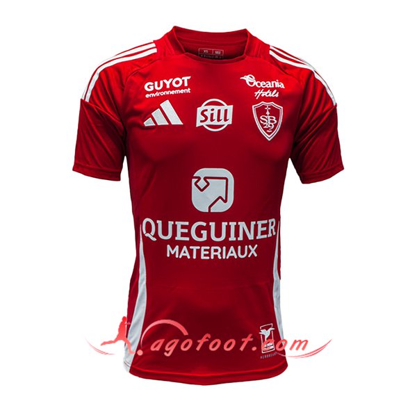 Maillot de Foot Stade Brestois Domicile 2024/2025