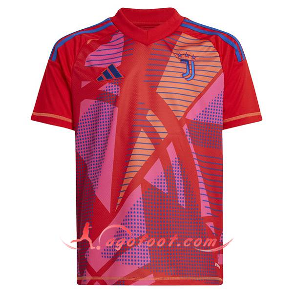 Maillot de Foot Juventus Gardien De But Rouge 2024/2025