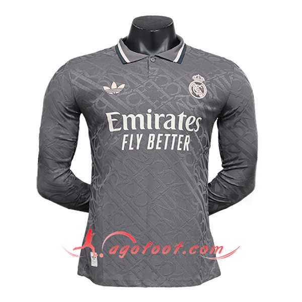 Maillot de Foot Real Madrid Manches Longues Third 2024/2025