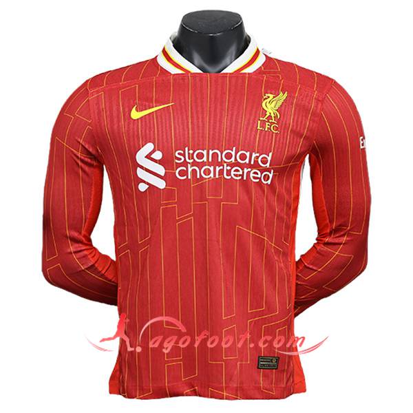 Maillot de Foot FC Liverpool Domicile Manches Longues 2024/2025